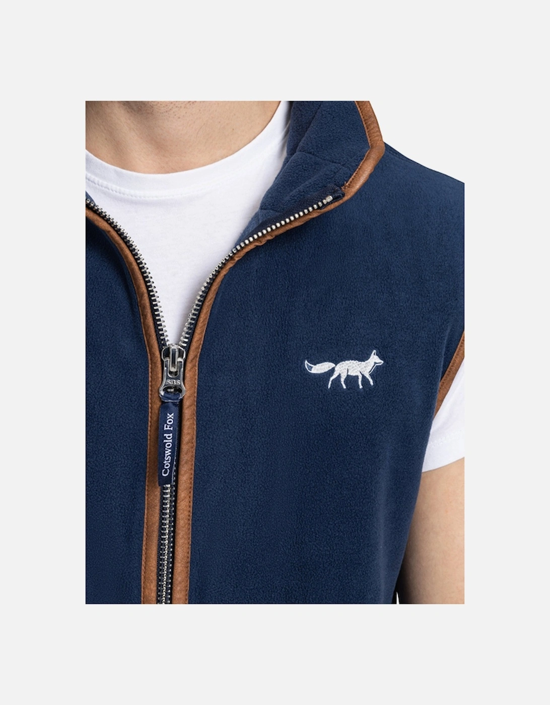 Men's Fleece Gilet Navy