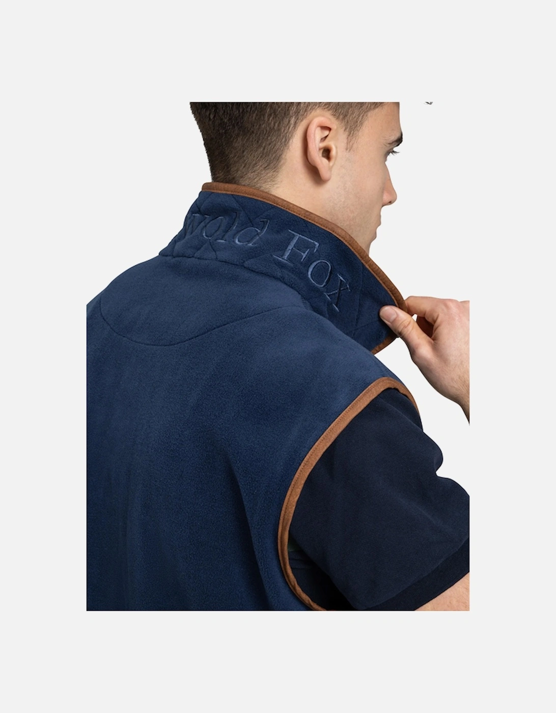 Men's Fleece Gilet Navy