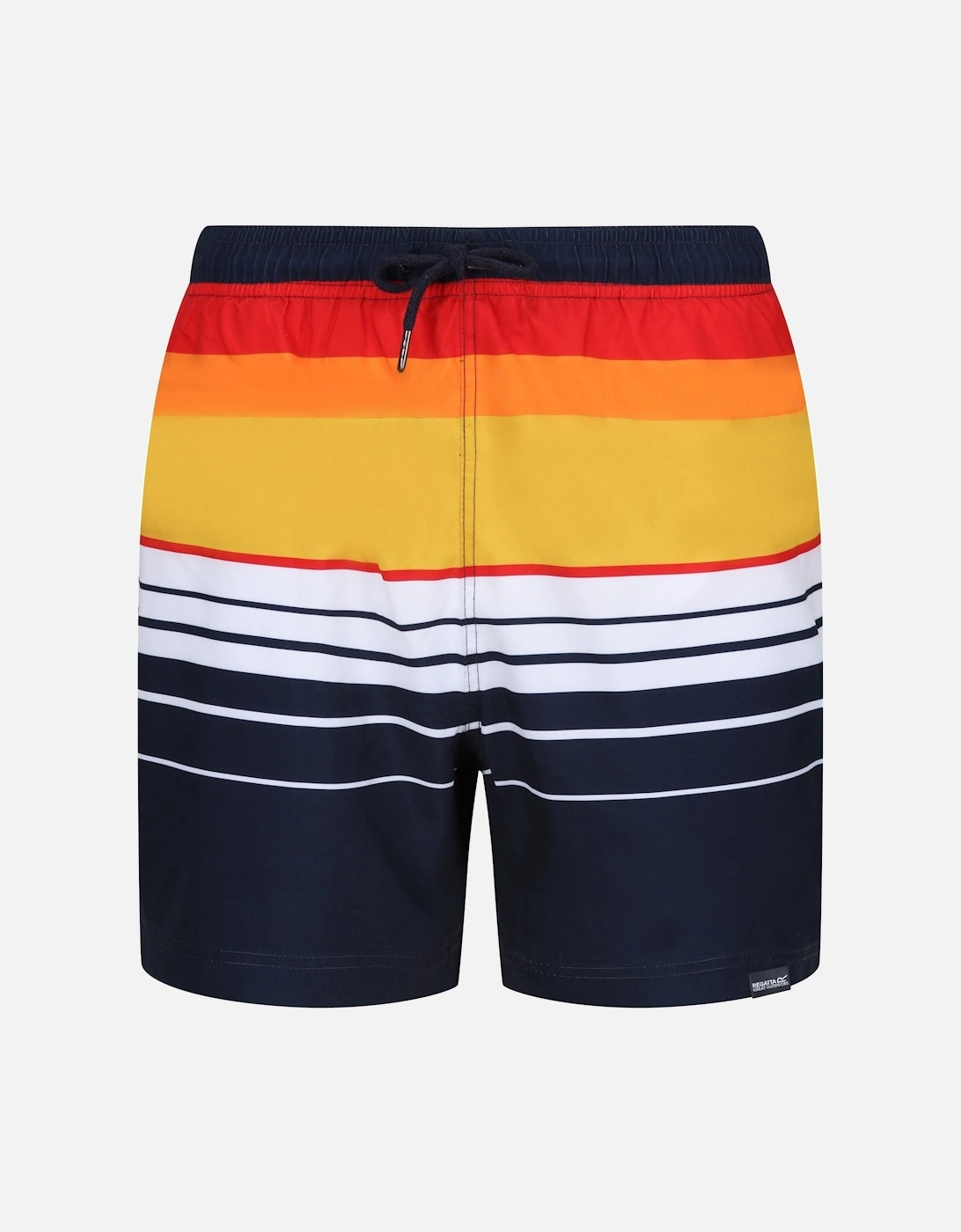 Mens Loras Striped Swim Shorts, 6 of 5