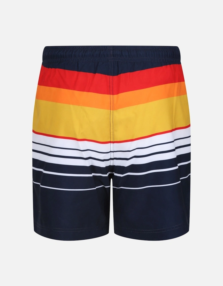 Mens Loras Striped Swim Shorts