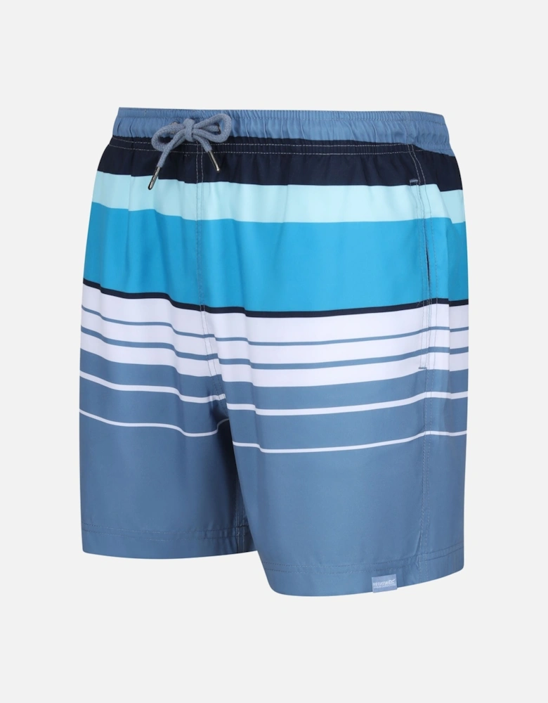 Mens Loras Striped Swim Shorts