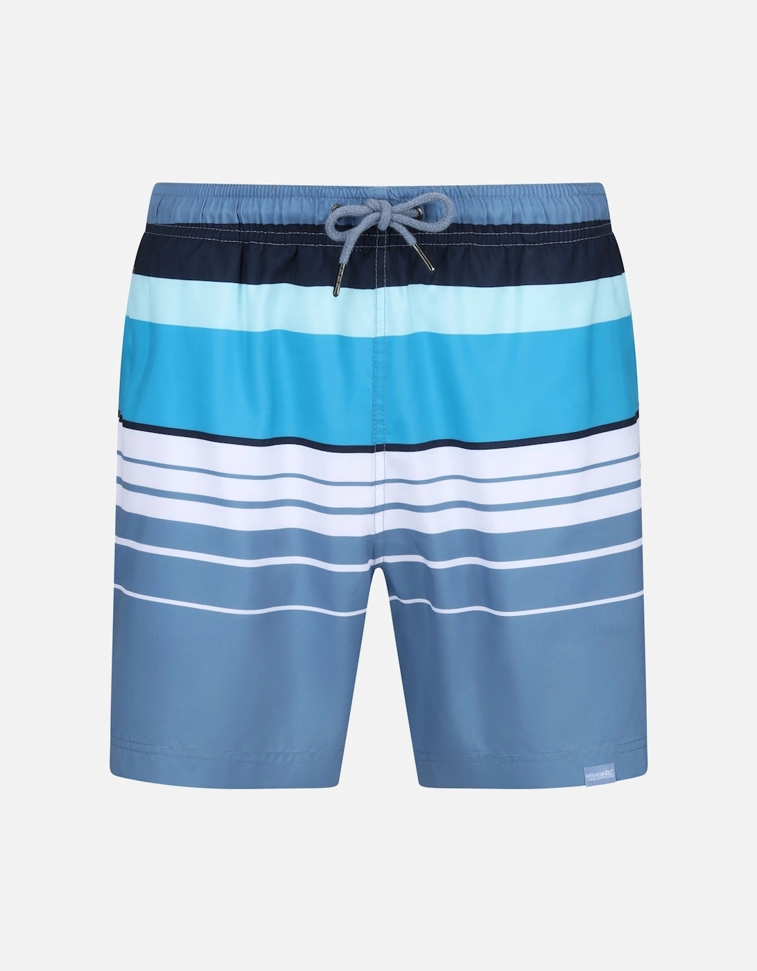 Mens Loras Striped Swim Shorts, 6 of 5