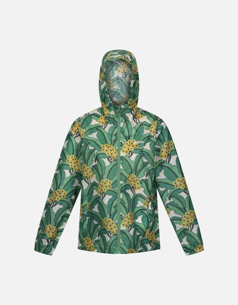 Womens/Ladies Orla Kiely Tropical Floral Packaway Waterproof Jacket