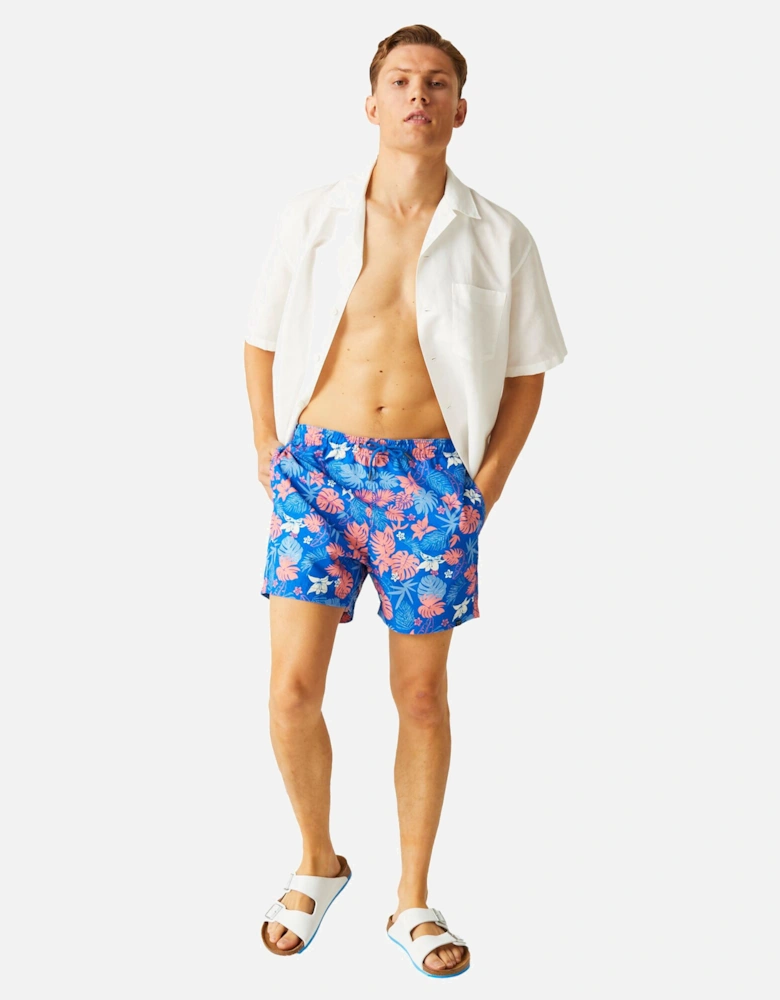 Mens Loras Family Hawaiian Swim Shorts