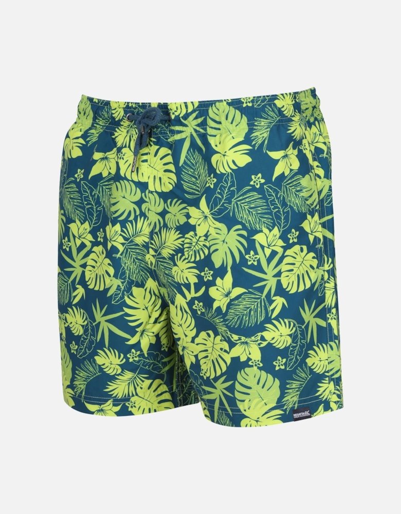 Mens Loras Hawaiian Swim Shorts