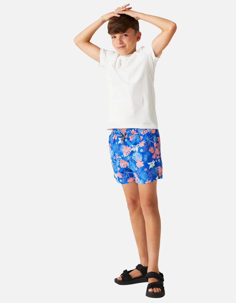 Boys Skander III Hawaiian Swim Shorts