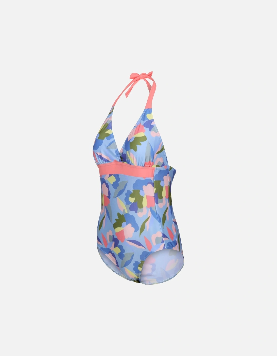 Womens/Ladies Flavia II Abstract Floral One Piece Swimsuit