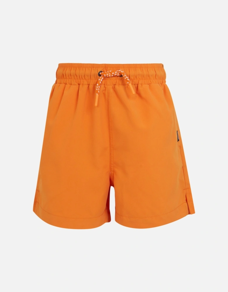 Childrens/Kids Skander III Plain Swim Shorts