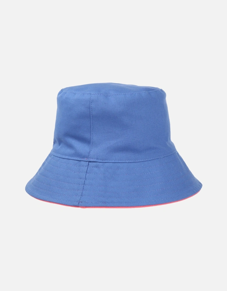 Womens/Ladies Plain Reversible Bucket Hat