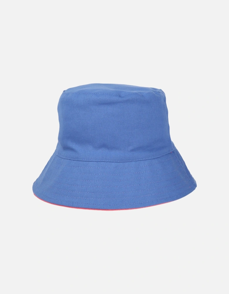 Womens/Ladies Plain Reversible Bucket Hat