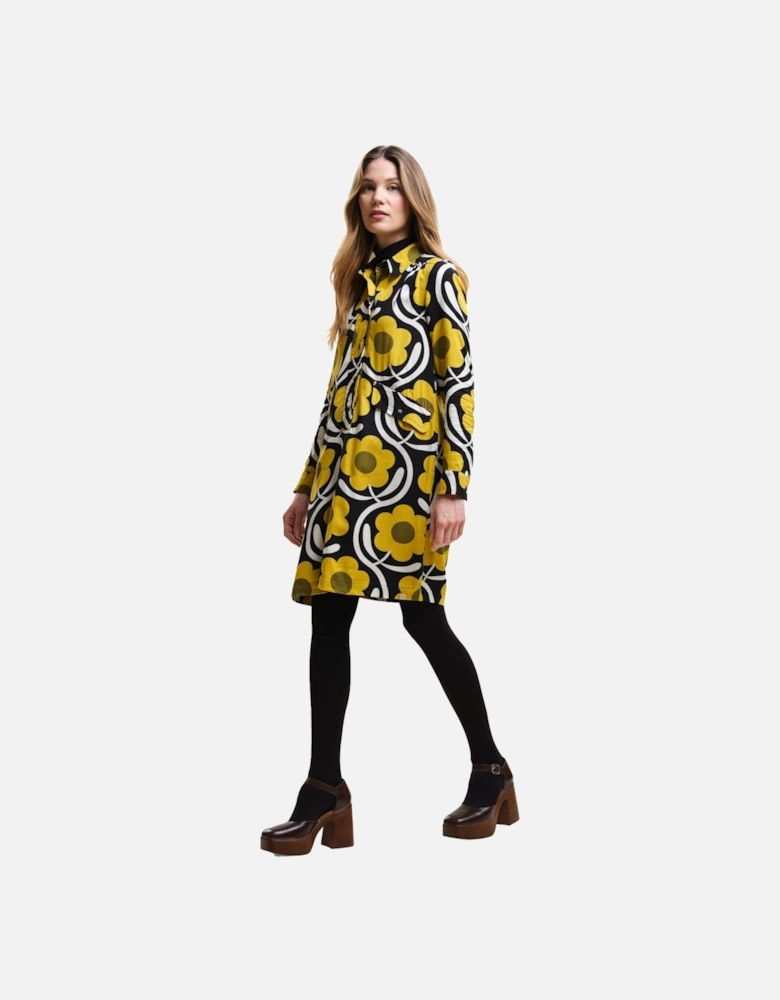 Womens/Ladies Orla Kiely Sunflower Casual Dress