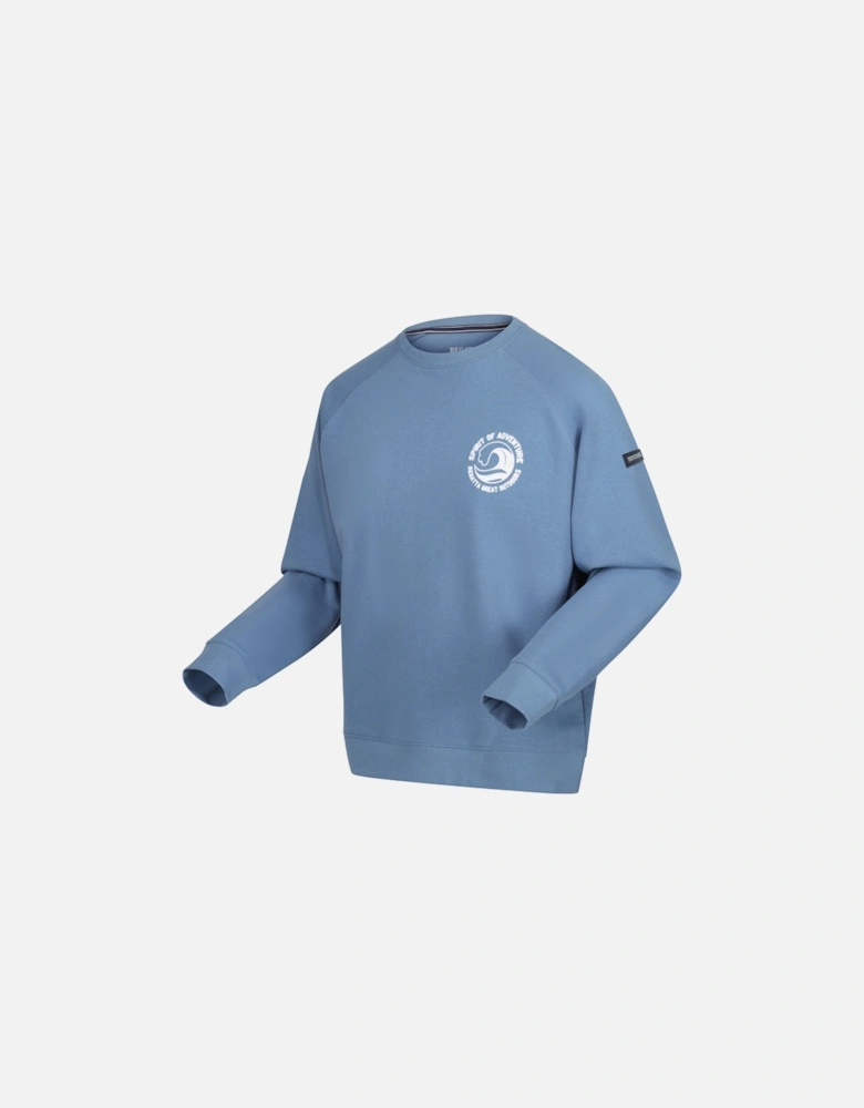 Mens Nithsdale Wave Crew Neck Sweatshirt