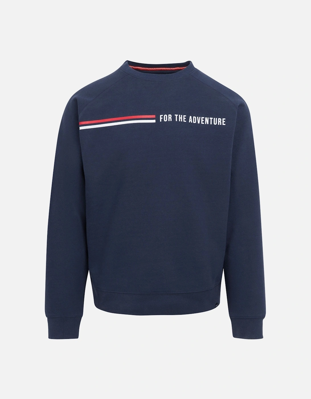 Mens Nithsdale Stripe Crew Neck Sweatshirt, 6 of 5