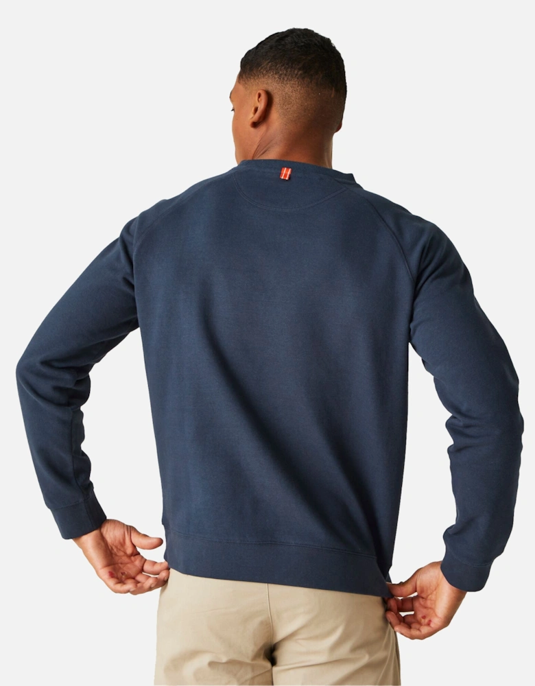 Mens Nithsdale Stripe Crew Neck Sweatshirt