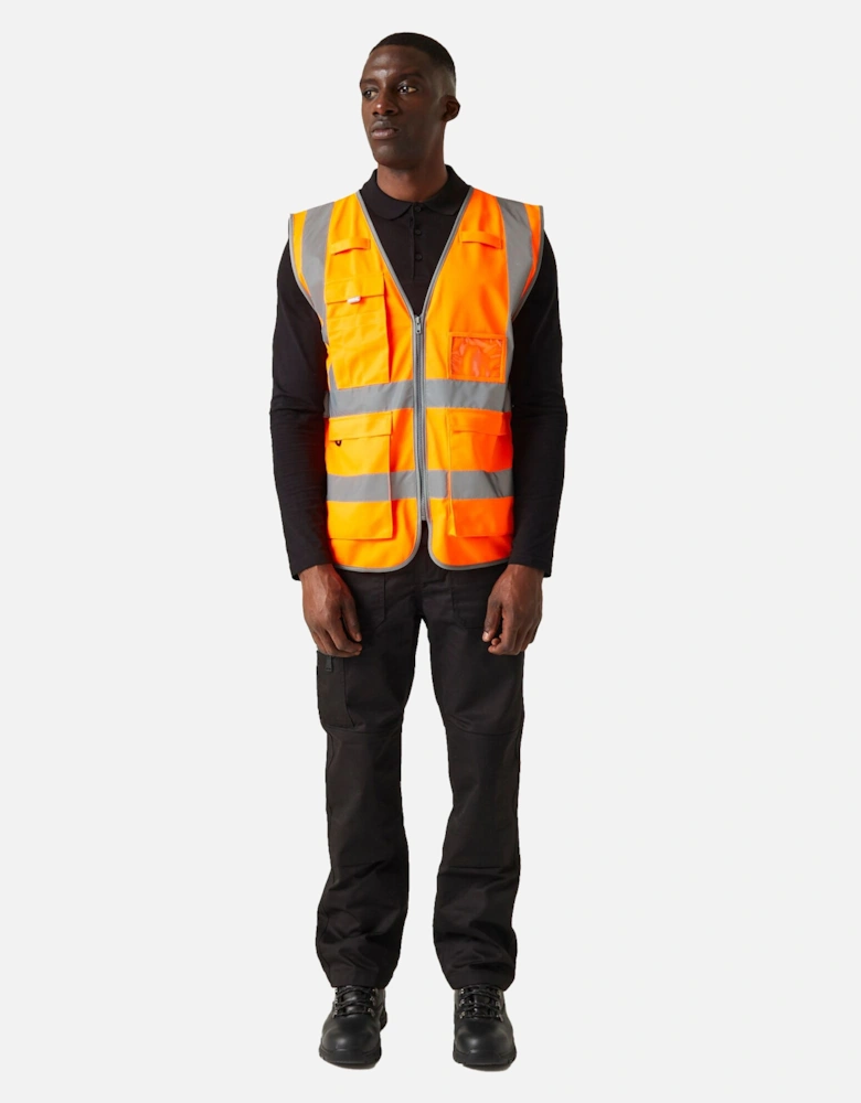 Mens Pro Executive Hi-Vis Vest