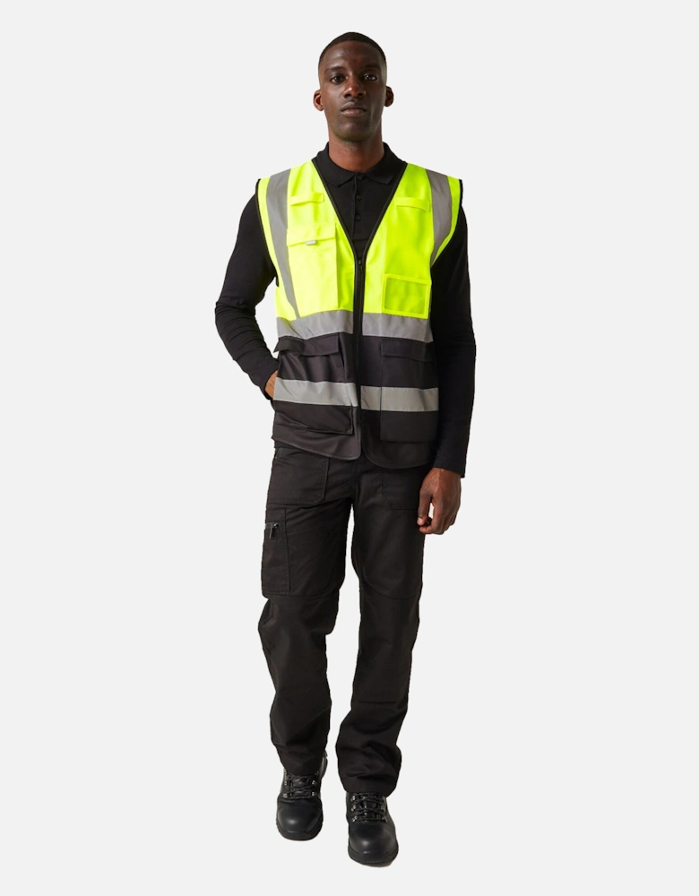 Mens Pro Executive Hi-Vis Vest