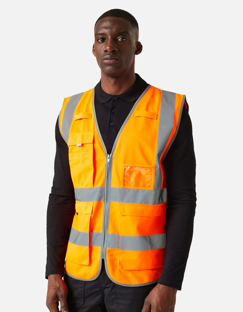 Mens Pro Executive Hi-Vis Vest