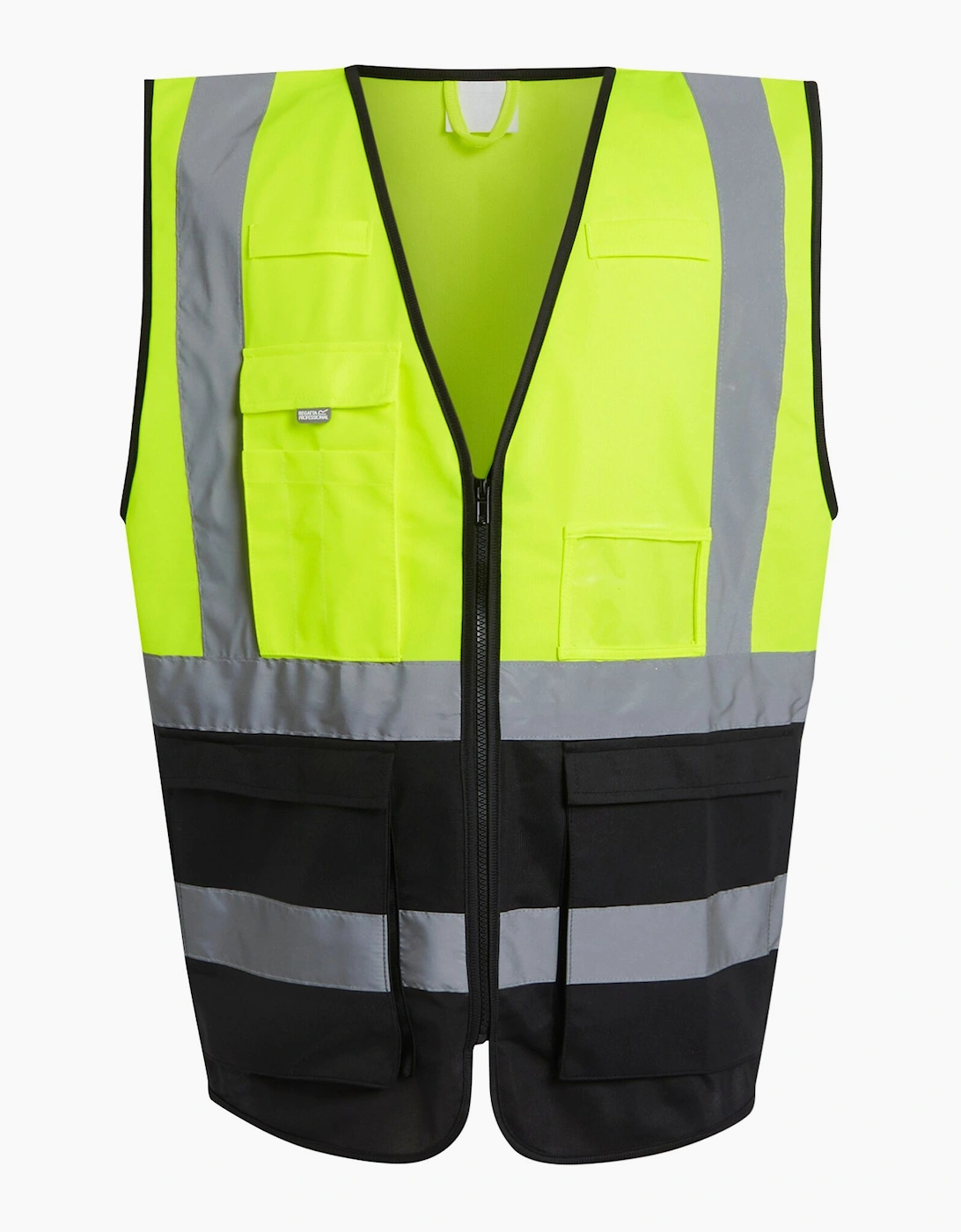Men's Regatta Professional Mens Hi-Vis Vest - Yellow/Multi - Size: S
