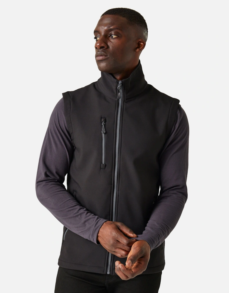 Mens Navigate Softshell 2 Layer Body Warmer