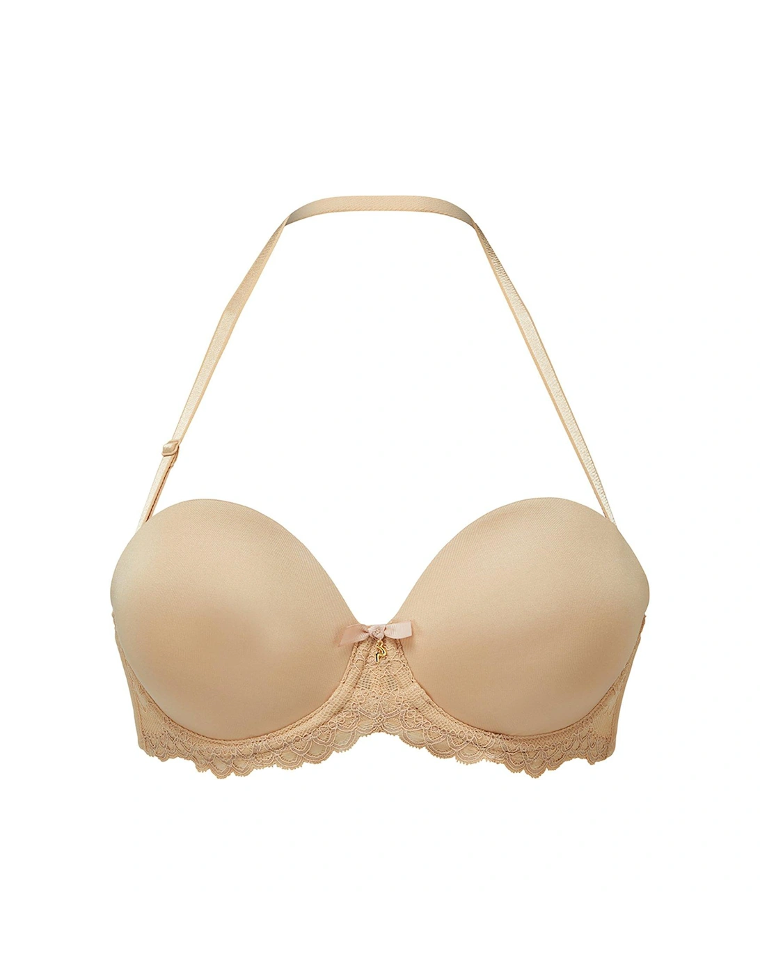 Multi Way Strapless Bra - Beige