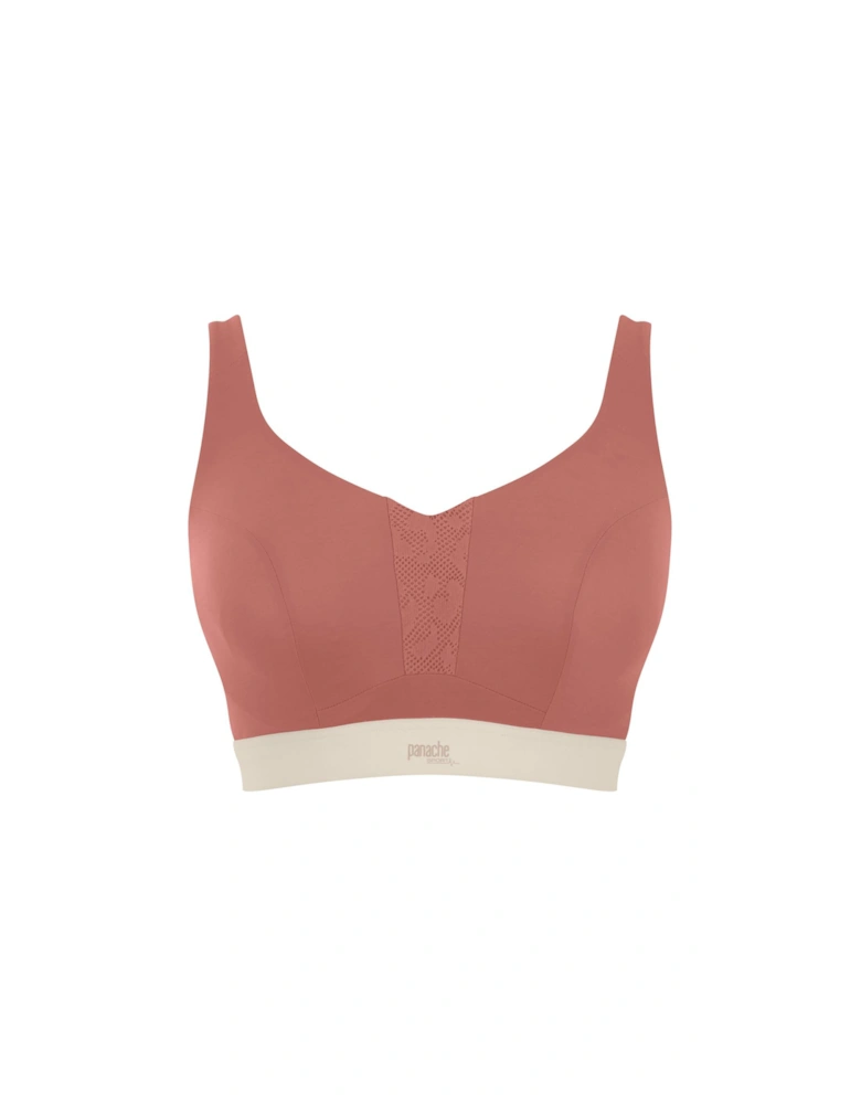 Ultra Perform Non Padded Sports Bra Sienna - Red