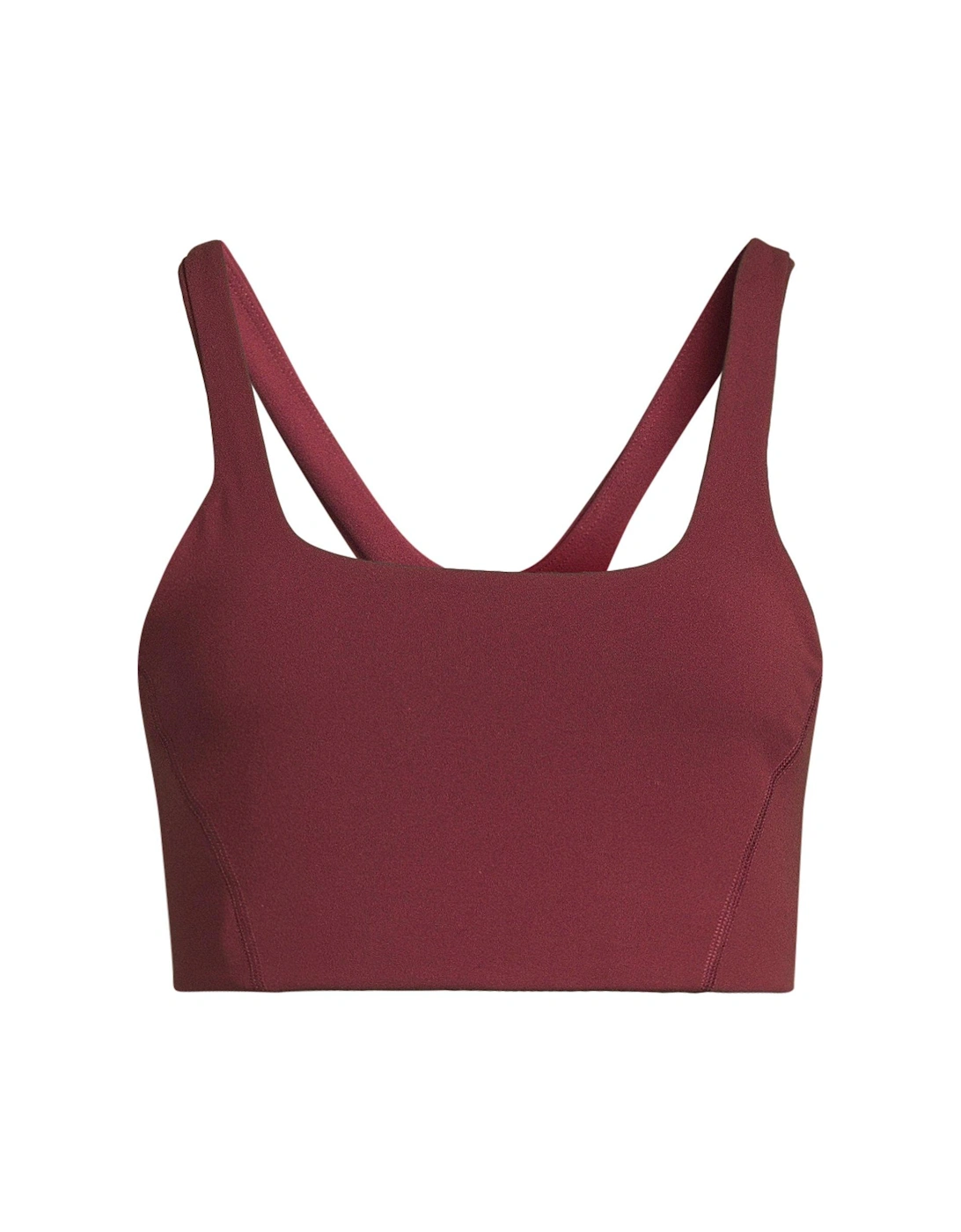 Movement Never Better Square Neck Bra - Burgundy