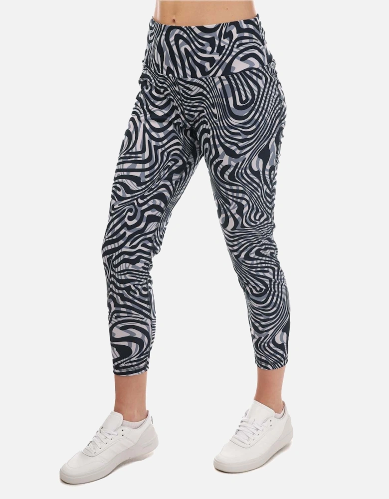 Womens Yoga Essentials  Printed 7/8 Leggings