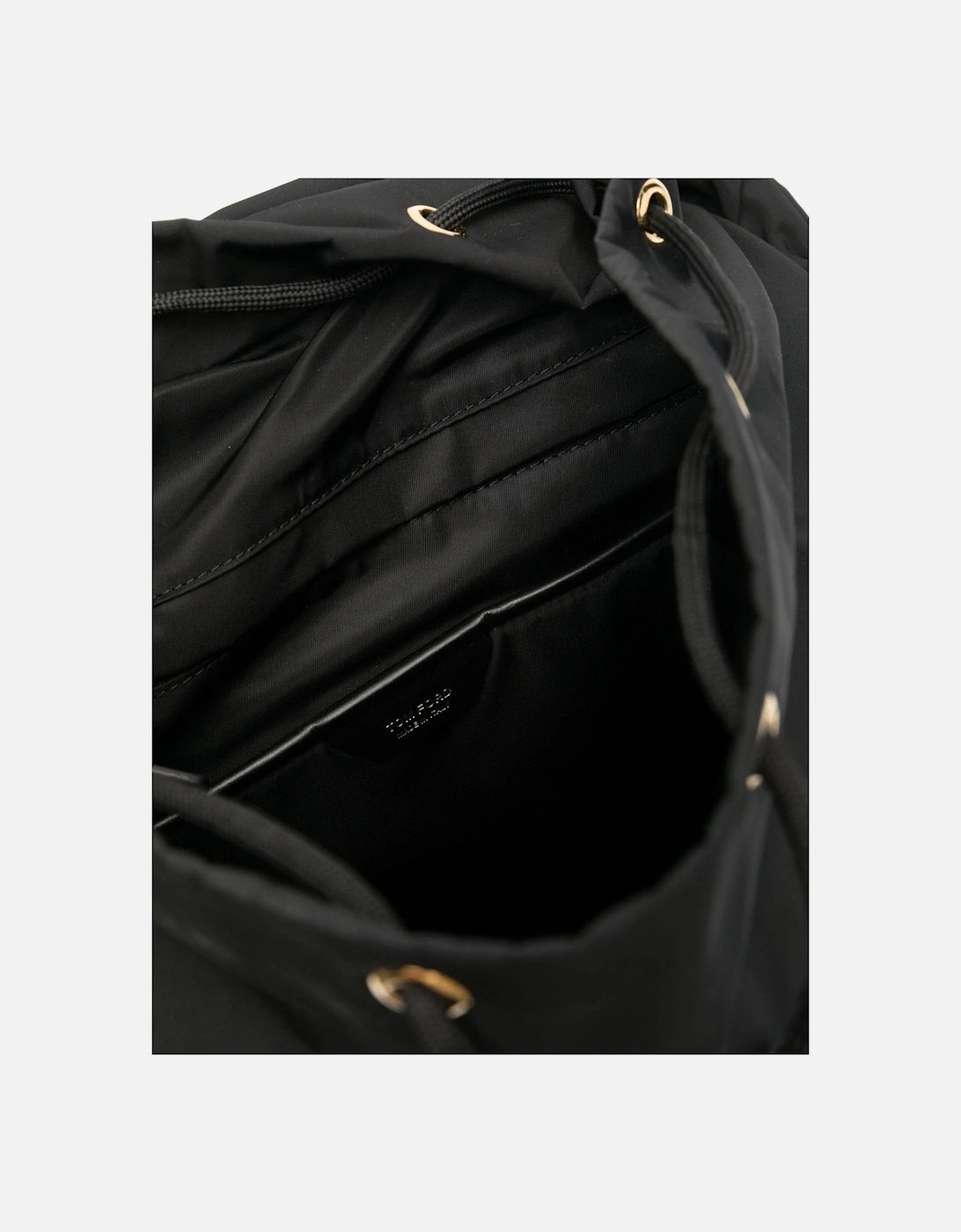 Buckles Nylon Backpack Black