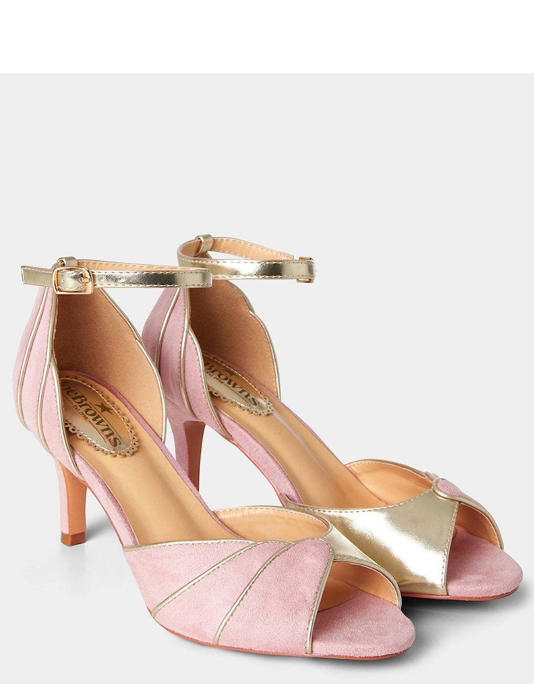Art Deco Occasion Shoes - Pink
