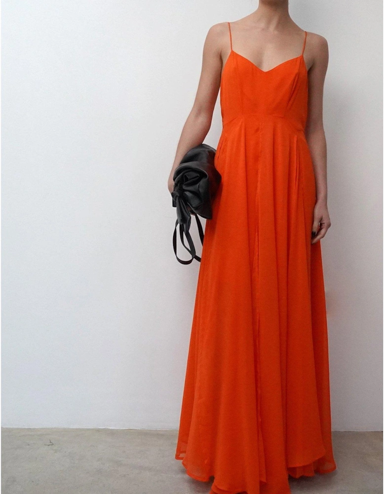 Maxi Olsen Dress - Orange