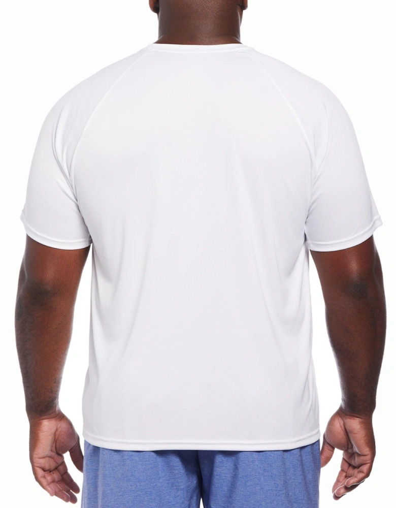 Men's Essential Hydro Short Sleeve Hydroguard Plus-white