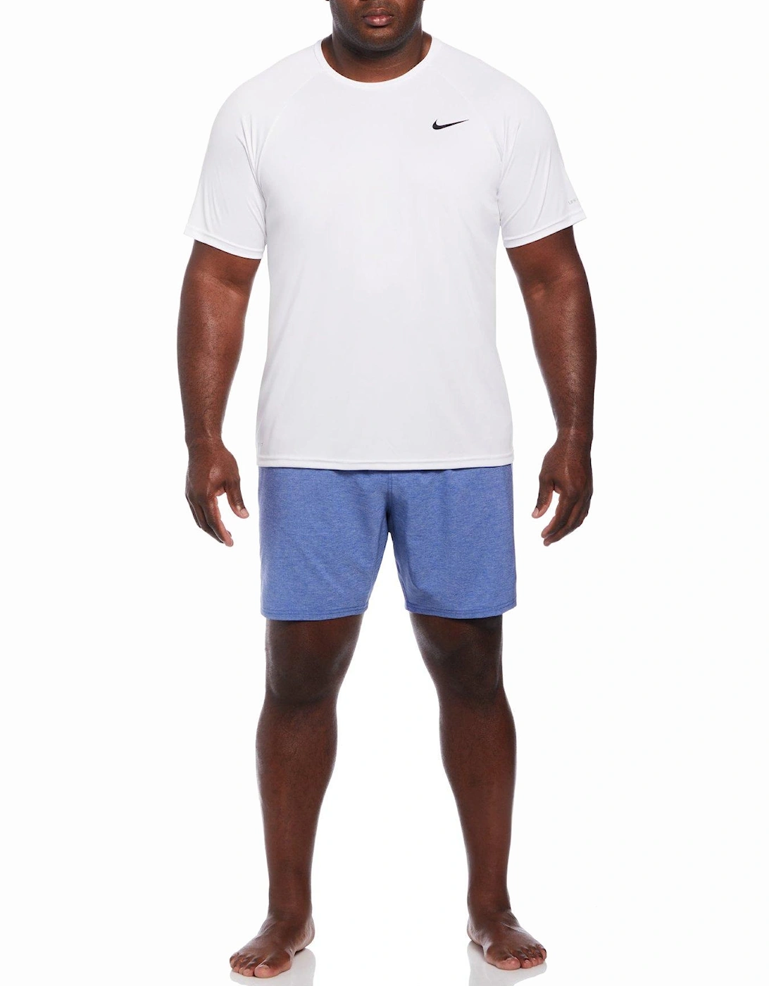 Men's Essential Hydro Short Sleeve Hydroguard Plus-white