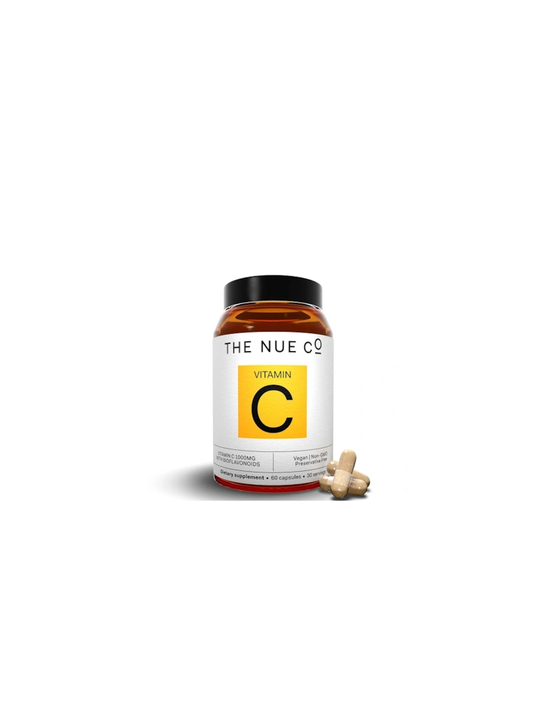 The Nue Co. Vitamin C Supplement To Support Immunity (60 Capsules)