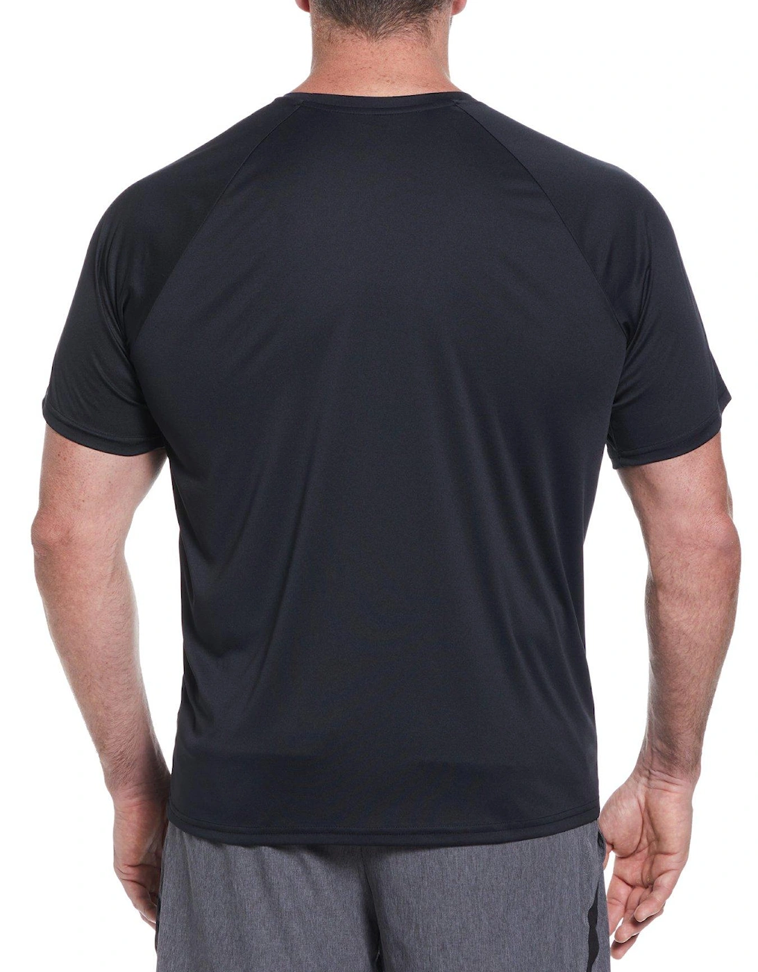 Men's Essential Hydro Short Sleeve Hydroguard Plus-black