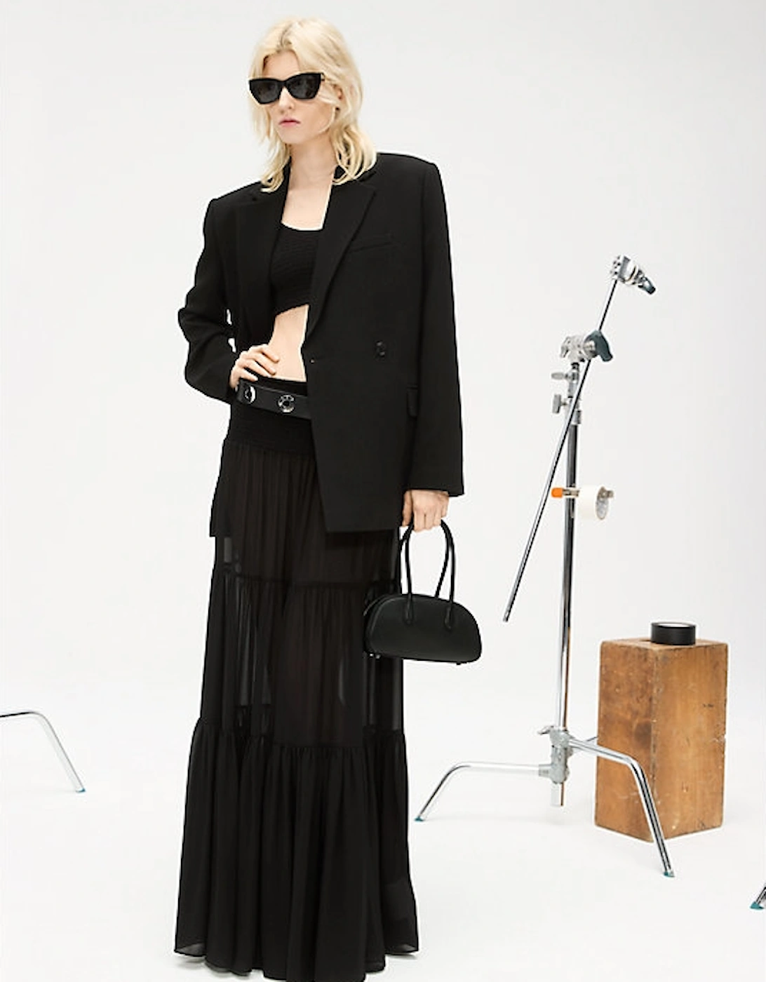 Crepe Boyfriend Blazer
