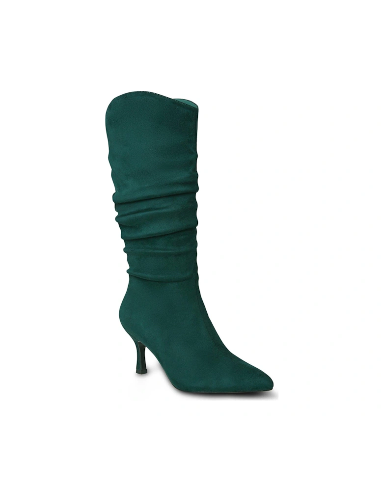 Storyville Slouchy Boots - Green