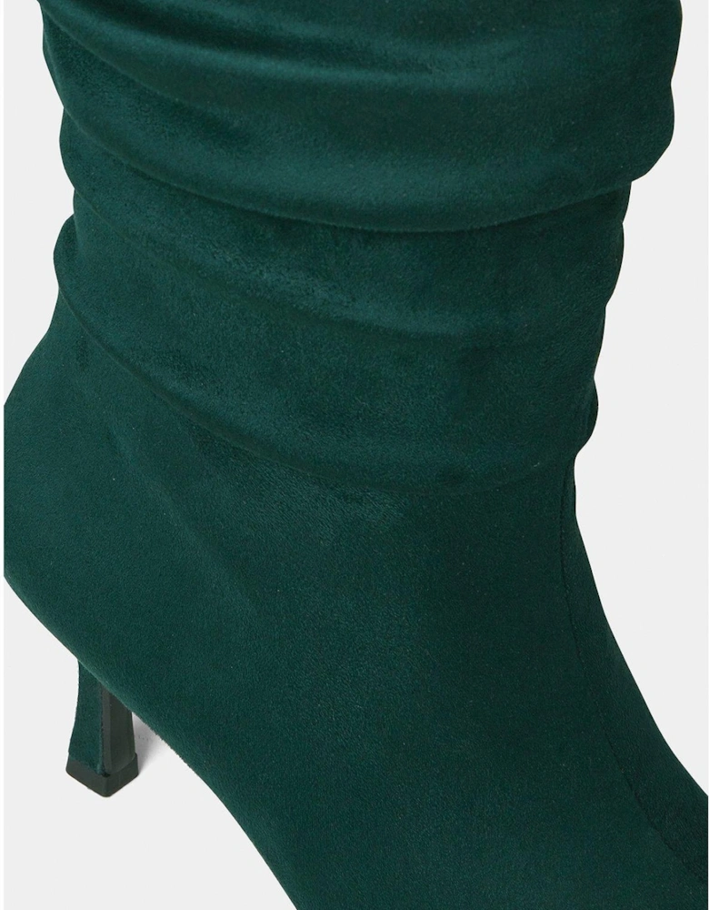 Storyville Slouchy Boots - Green