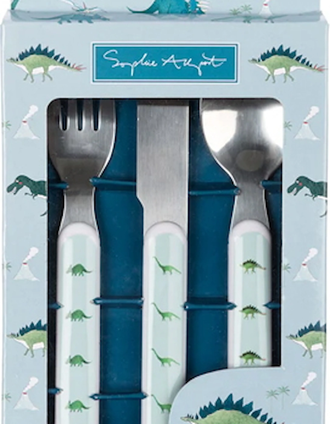 Dinosaurs Melamine Cutlery Set, 3 of 2