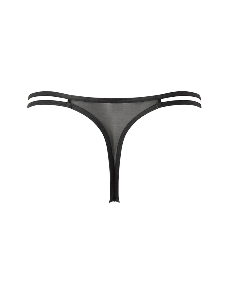 VIP Captivate Strappy Thong - Black