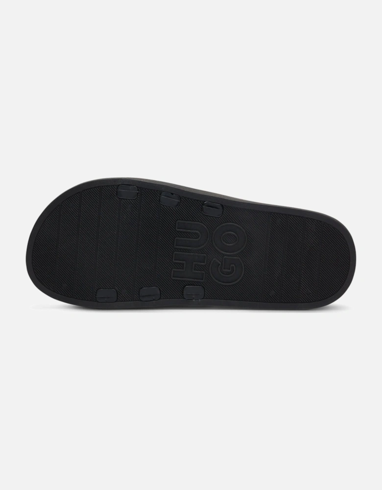 Stacked Logo Sliders, Black