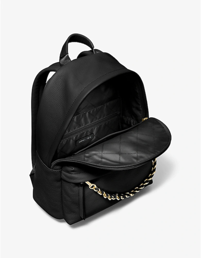 Slater Medium Pebbled Leather Backpack