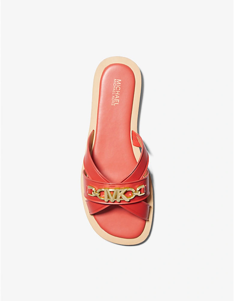 Tiffanie Leather Slide Sandal