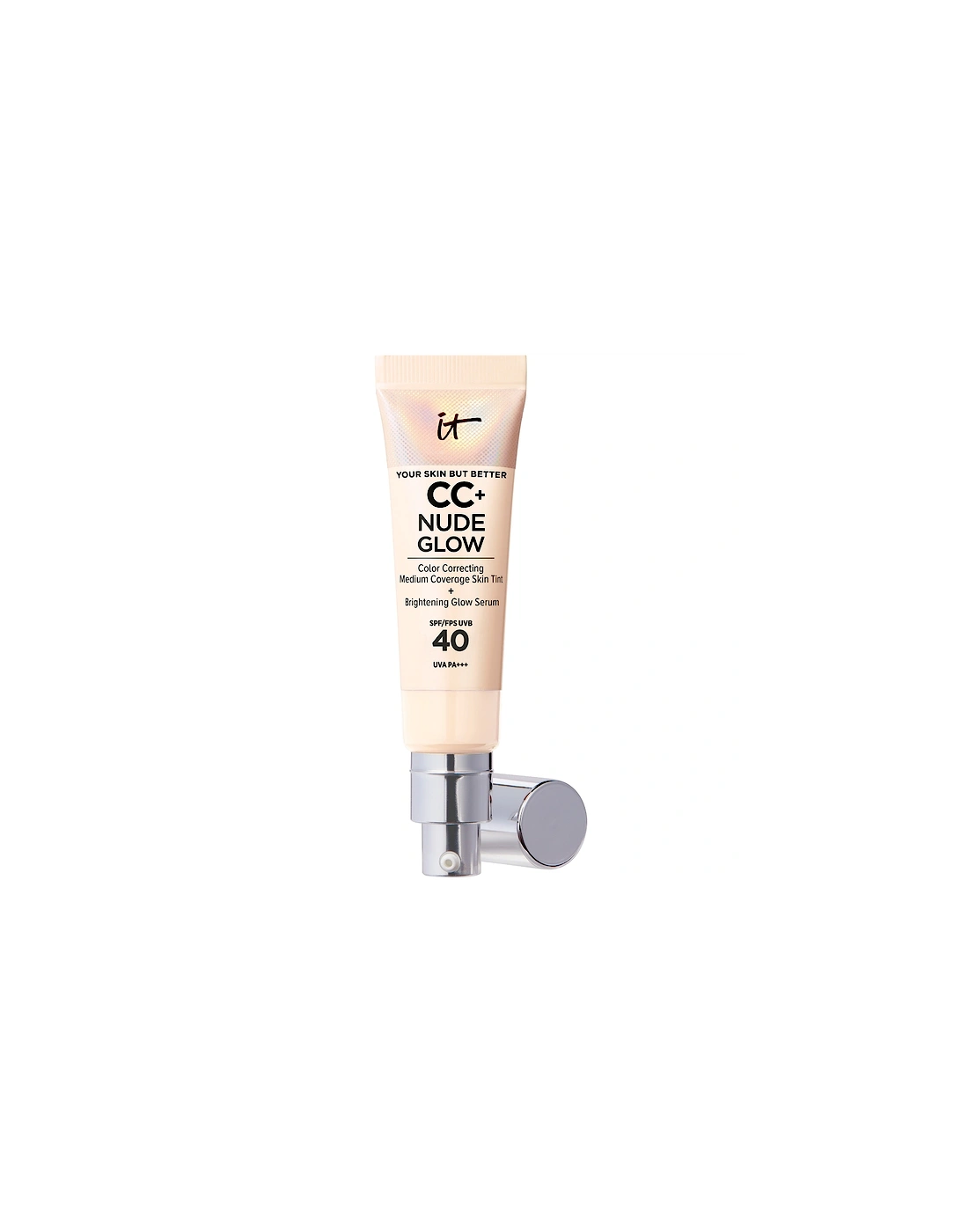 CC+ and Nude Glow Lightweight Foundation and Glow Serum with SPF40 - Fair, 2 of 1