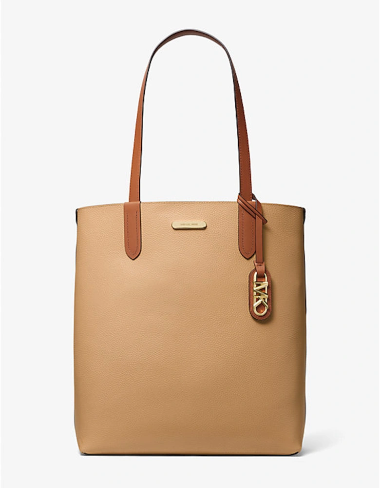 Eliza Extra-Large Pebbled Leather Reversible Tote Bag