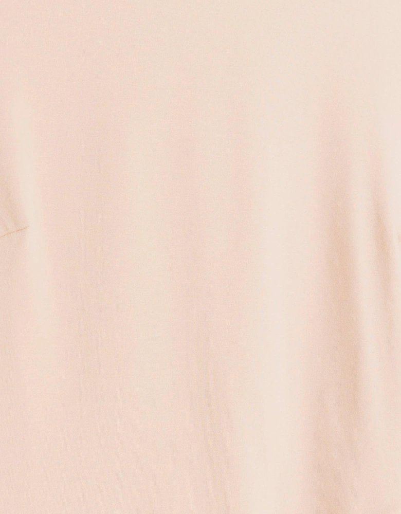 Hem Detail Maxi Dress - Light Pink