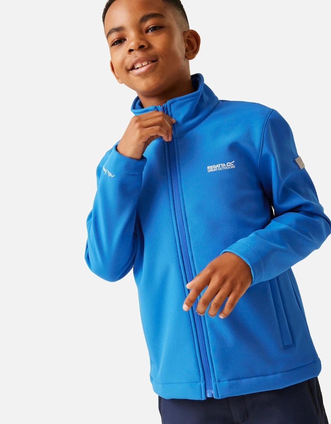 Boys Cera Windproof Softshell Jacket, 5 of 4