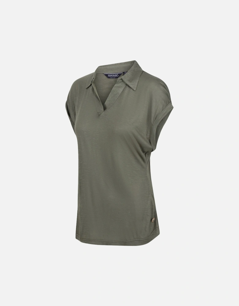 Womens Lupine Soft Lightweight Polo Shirt