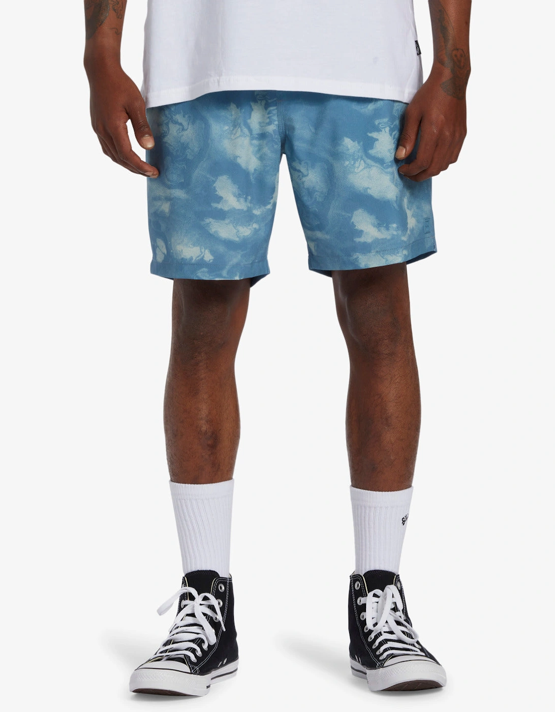 Billabong Men's Blue Trek Moisture Wicking Shorts - Size 35/34/32