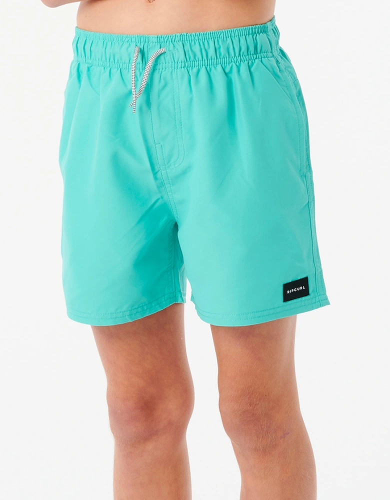 Rip Curl Kids Offset Volley Swim Shorts