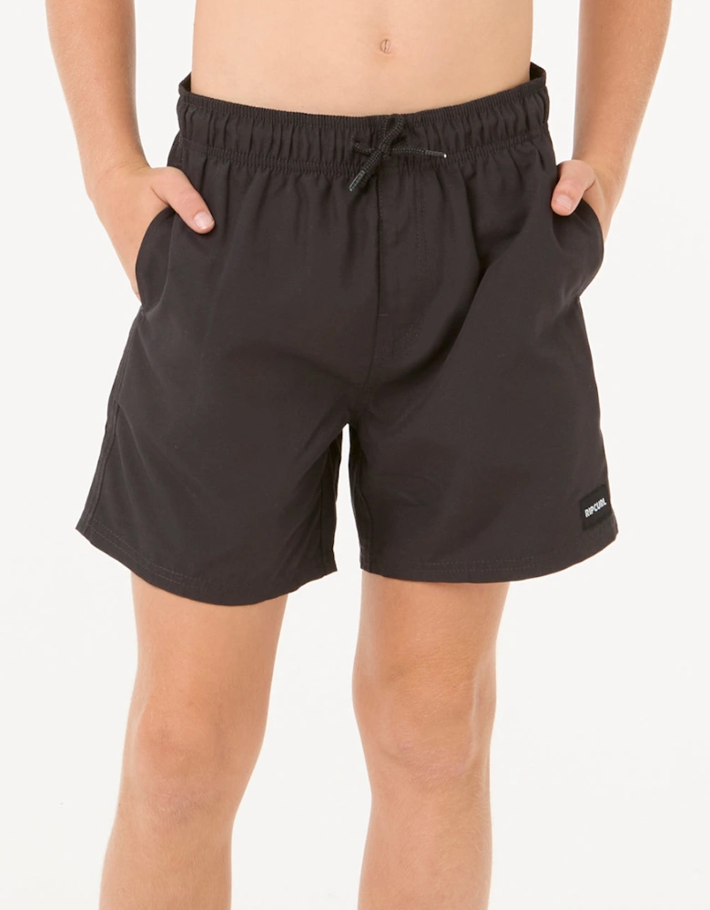 Rip Curl Kids Offset Volley Swim Shorts